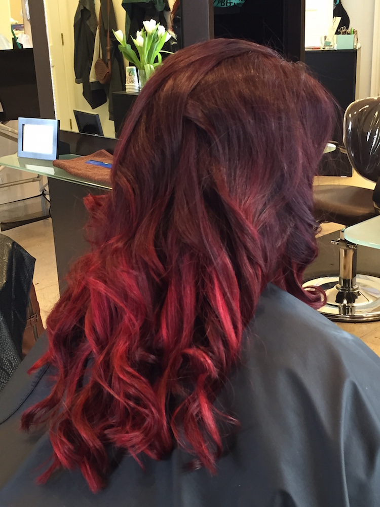 womens hair color ombre balayage